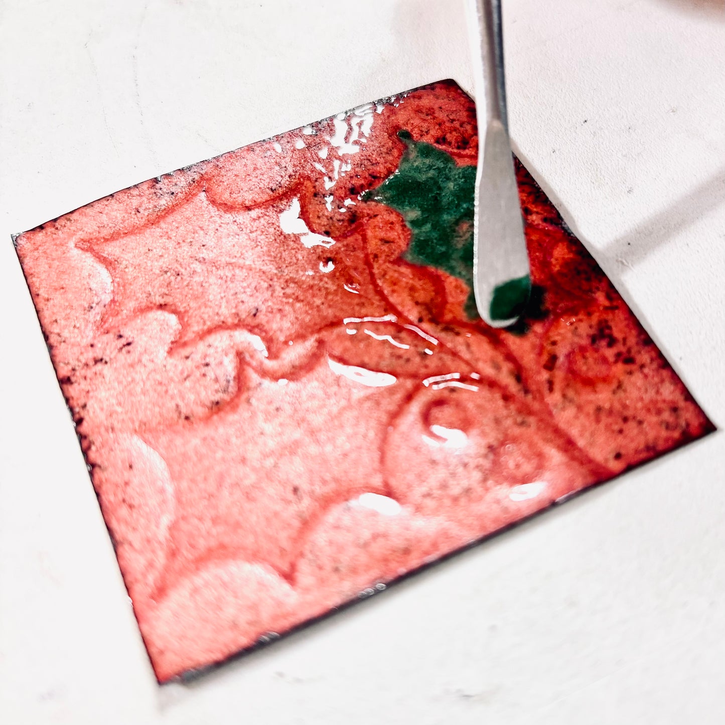 LINOCUT - EMBOSS - ENAMEL FESTIVE COMBO WORKSHOP 4/12/25