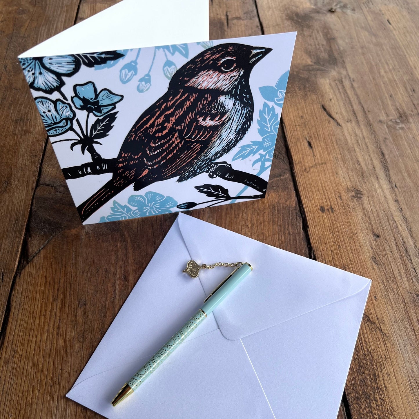 Tree Sparrow Greetings Card