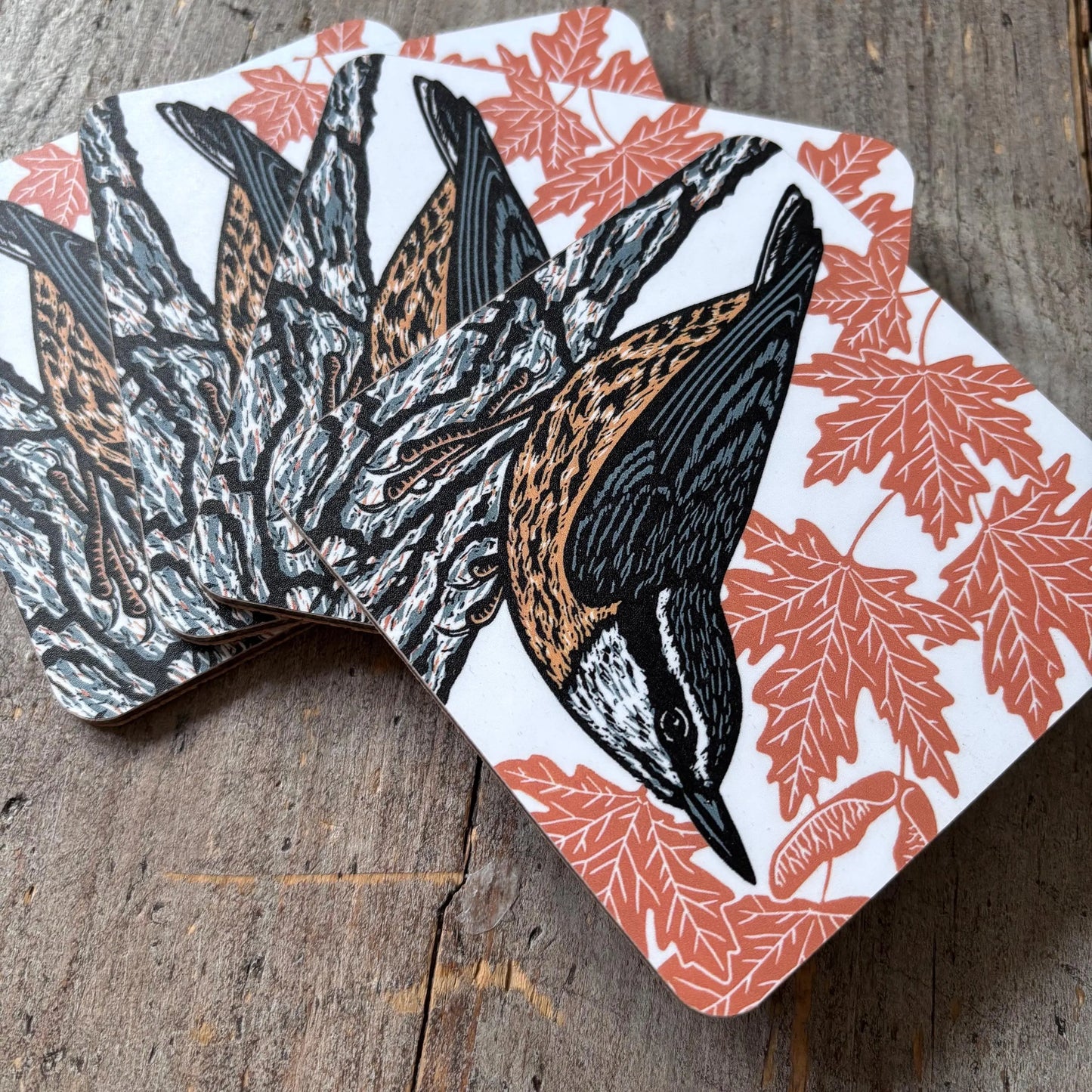 Nuthatch Coasters