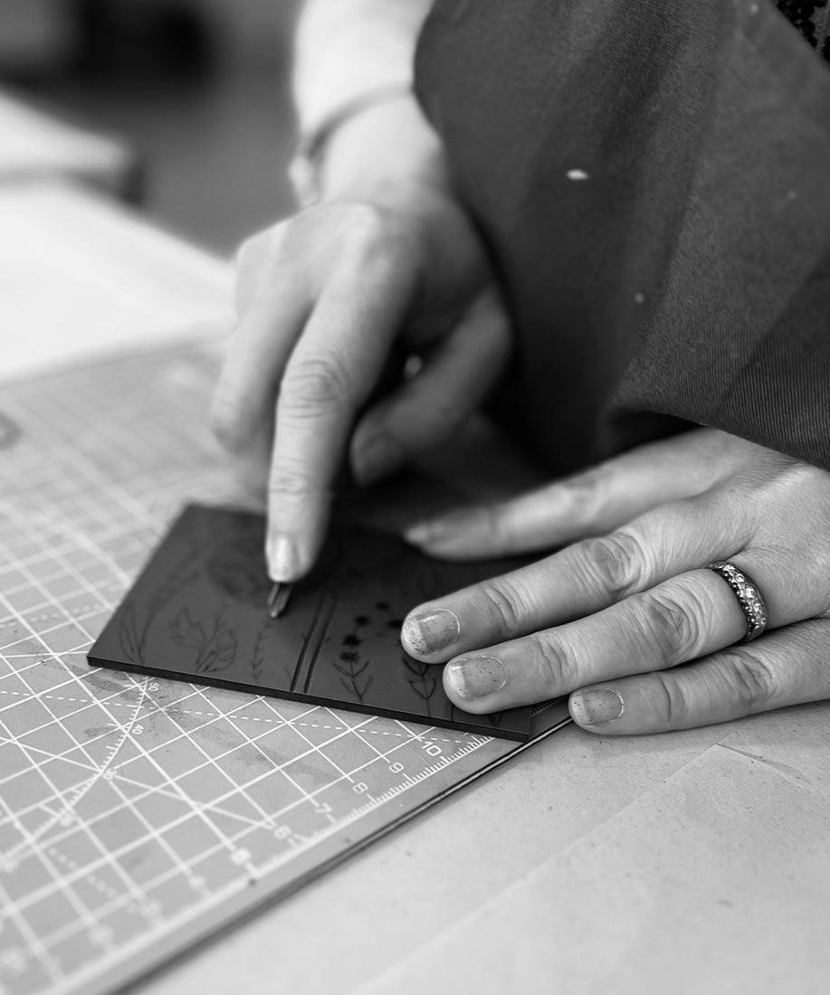 Festive Linocut Workshop at Botanica 09/12/25