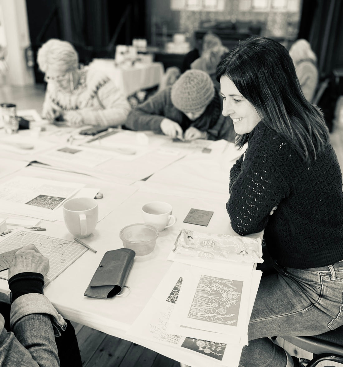 Festive Linocut Workshop at Botanica 09/12/25