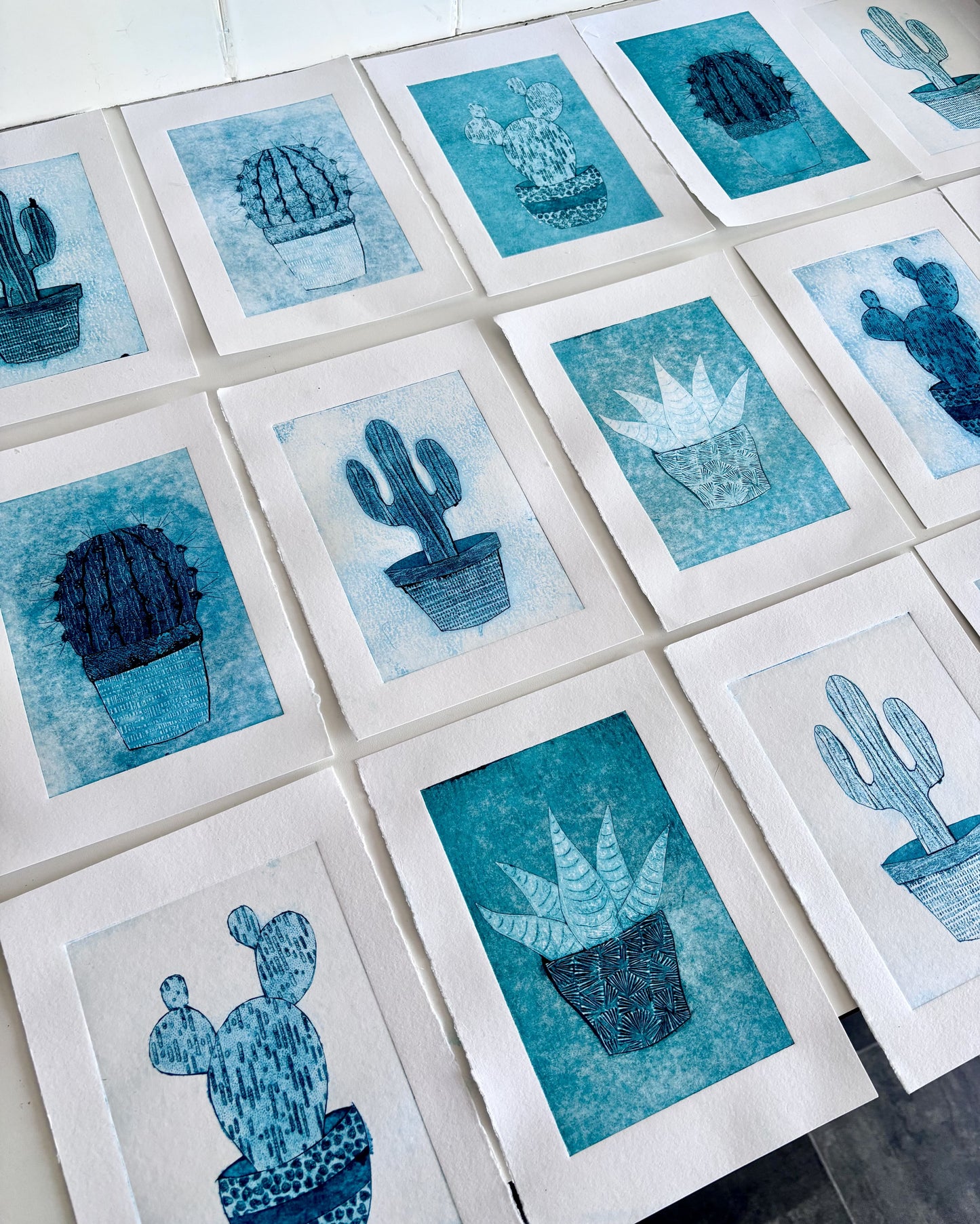 Cactus Collagraph Workshop 12/10/26