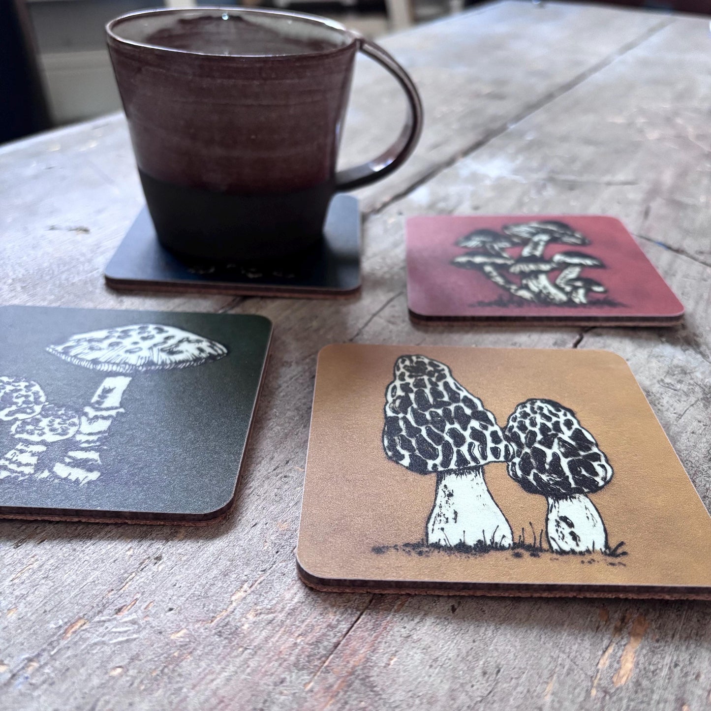 Mushroom Collection Coasters