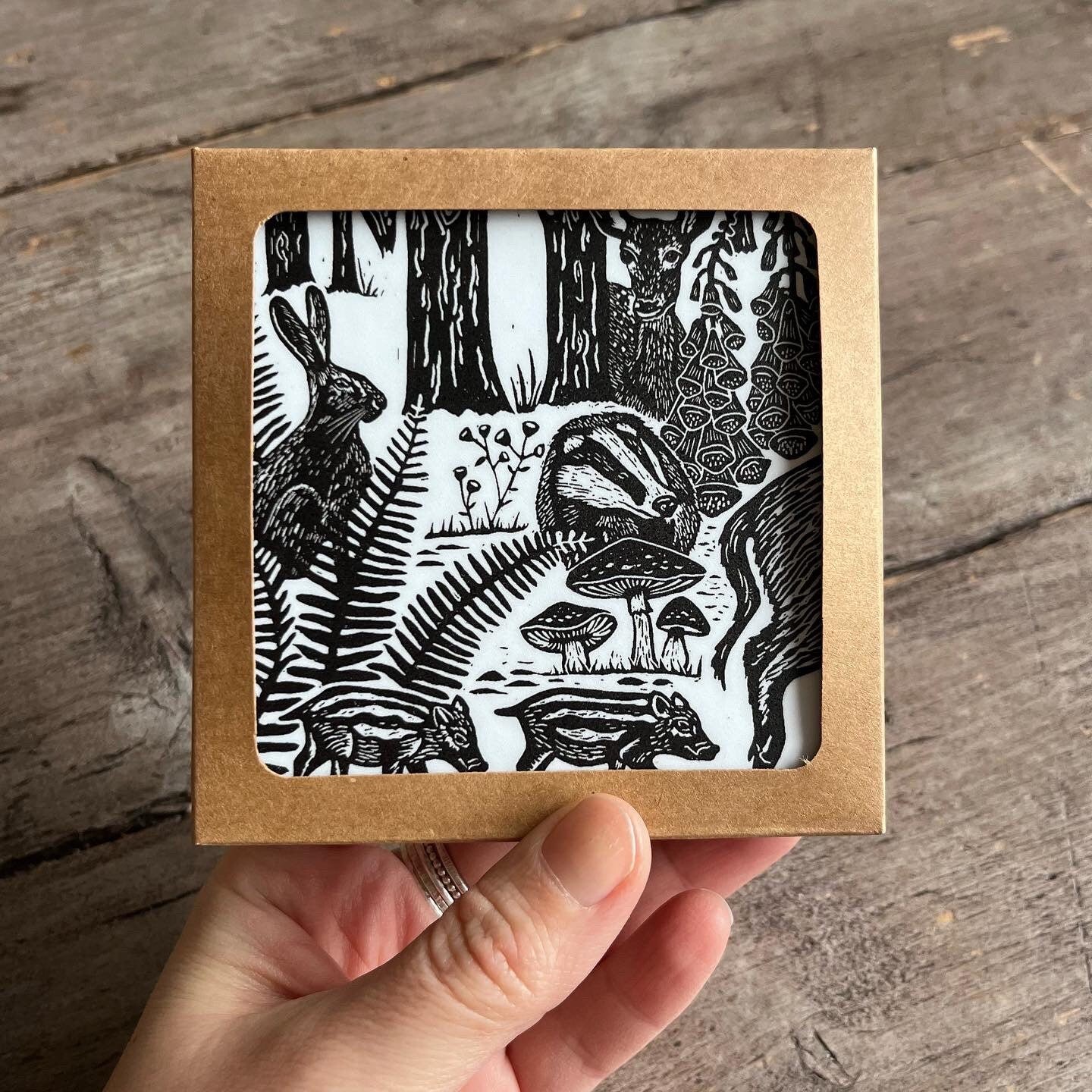 Forest Foray Coasters