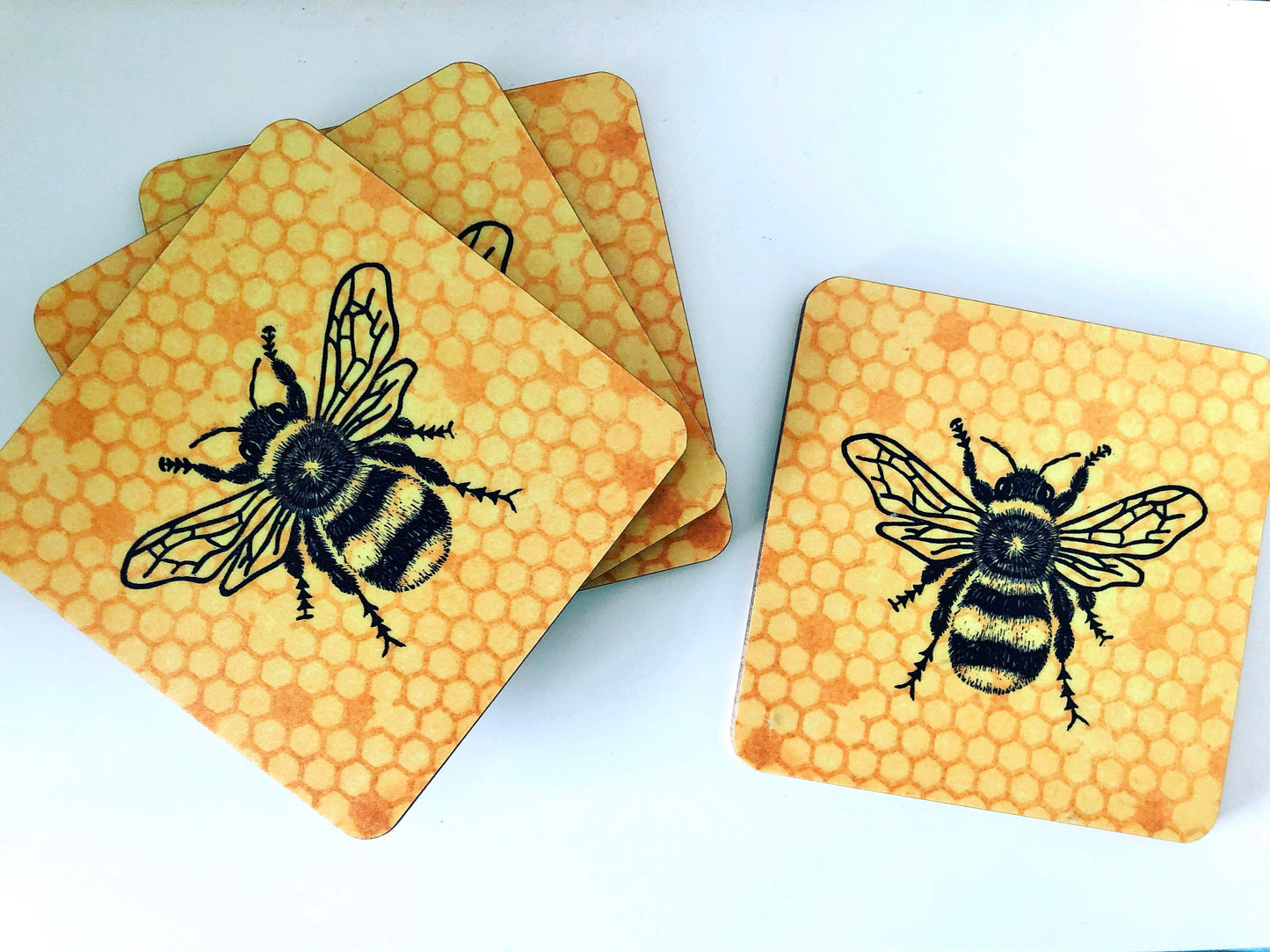 Bee Coasters