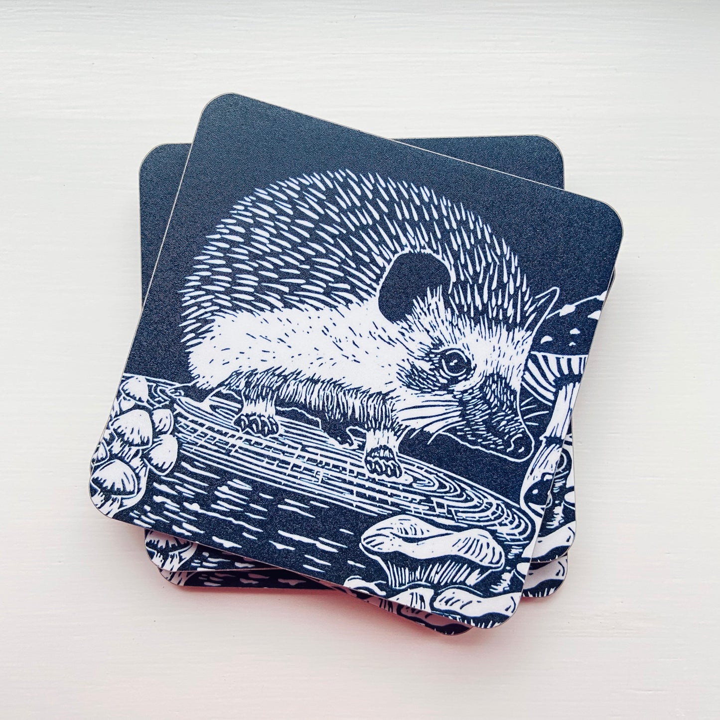 Hedgehog Coasters