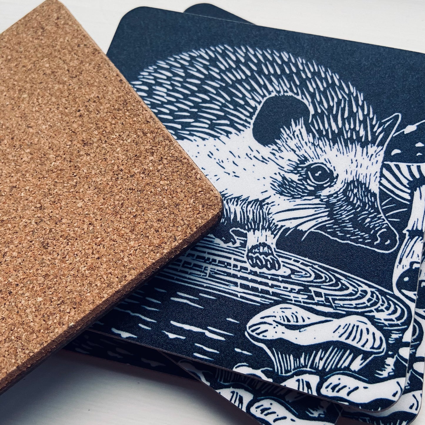 Hedgehog Coasters