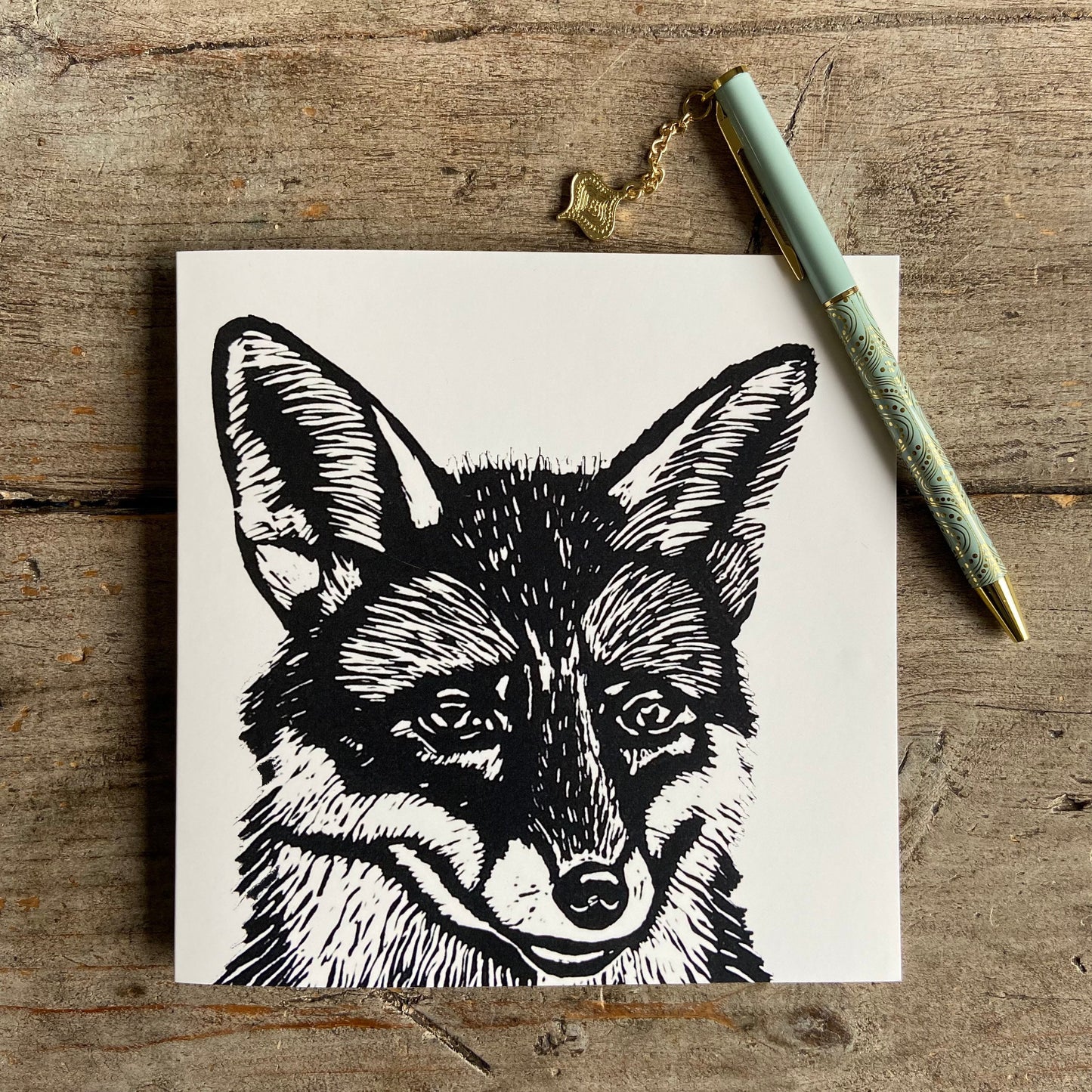 Fox Greetings Card