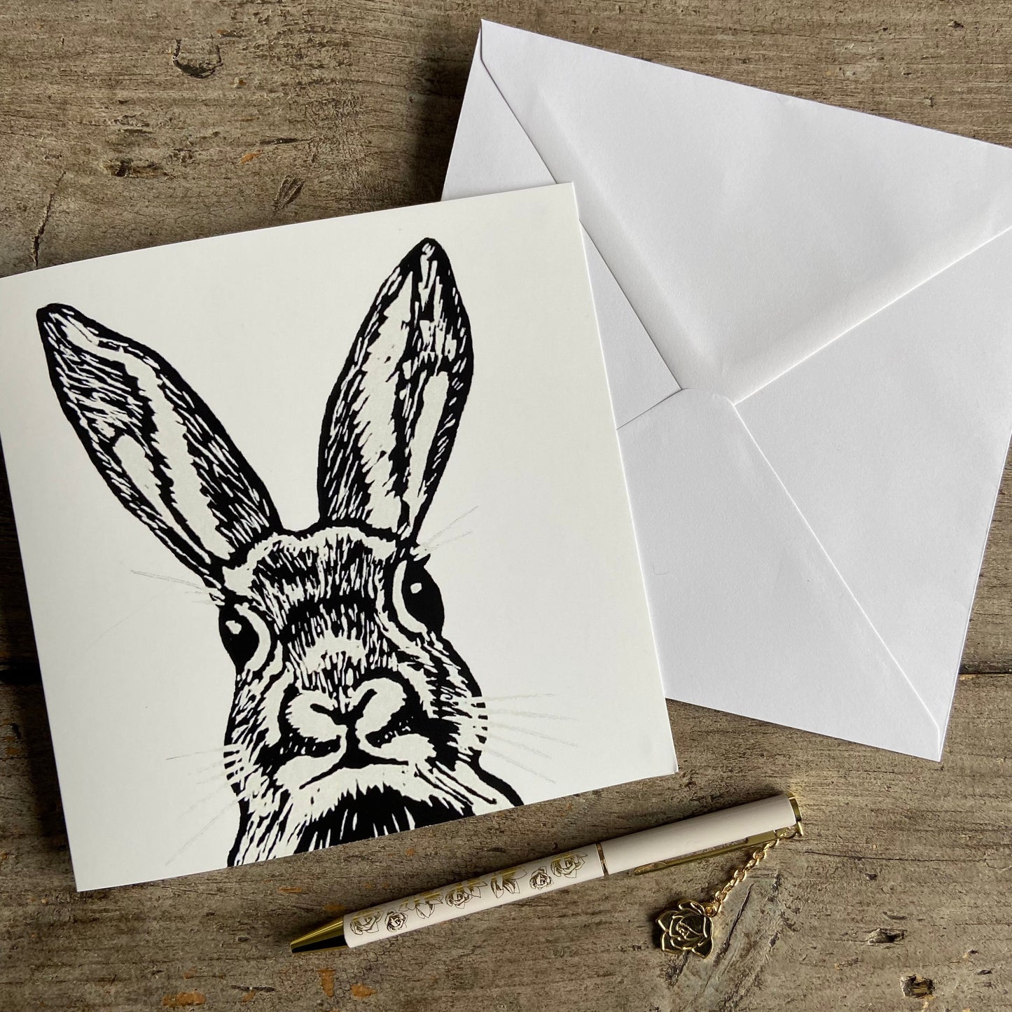 Rabbit Greetings Card