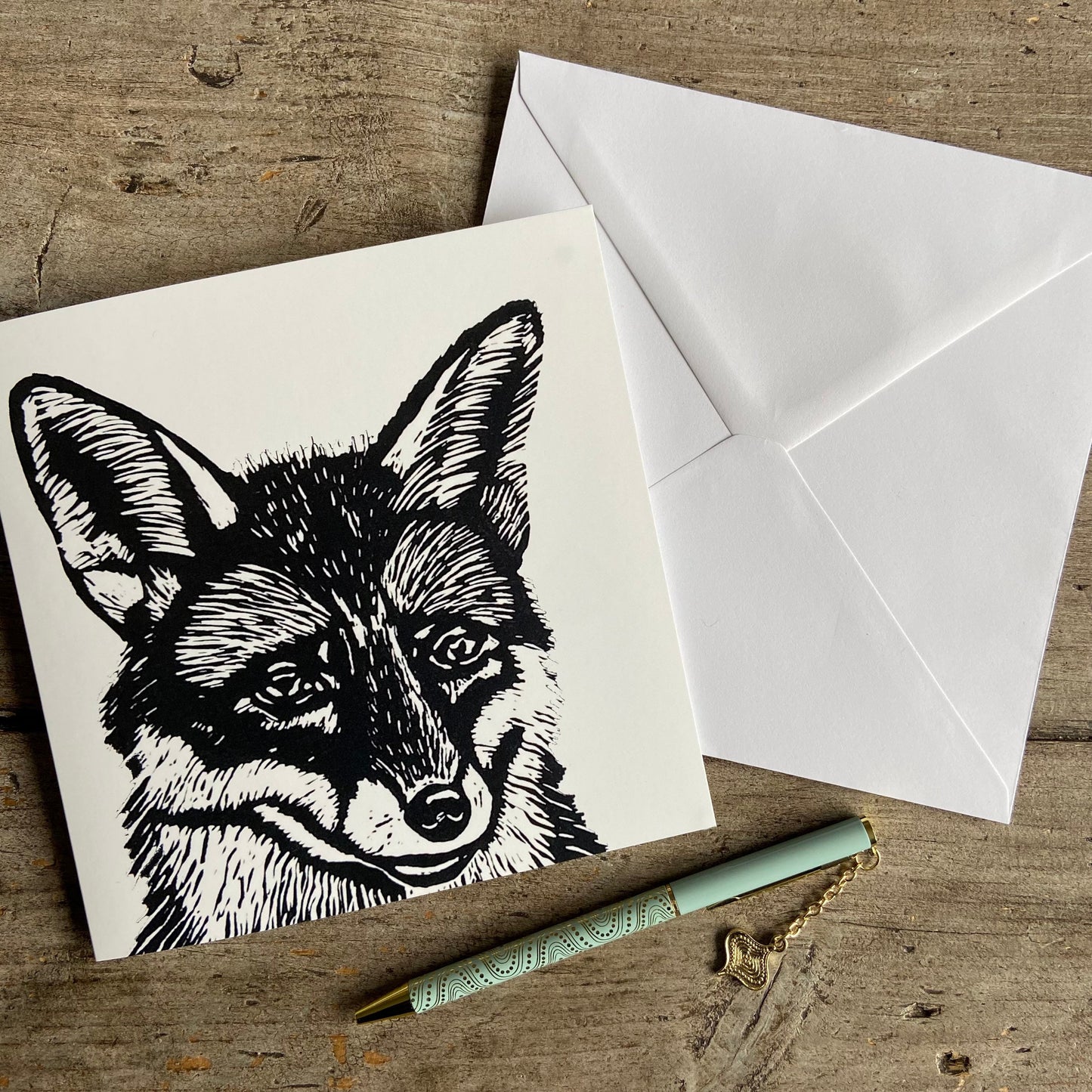 Fox Greetings Card