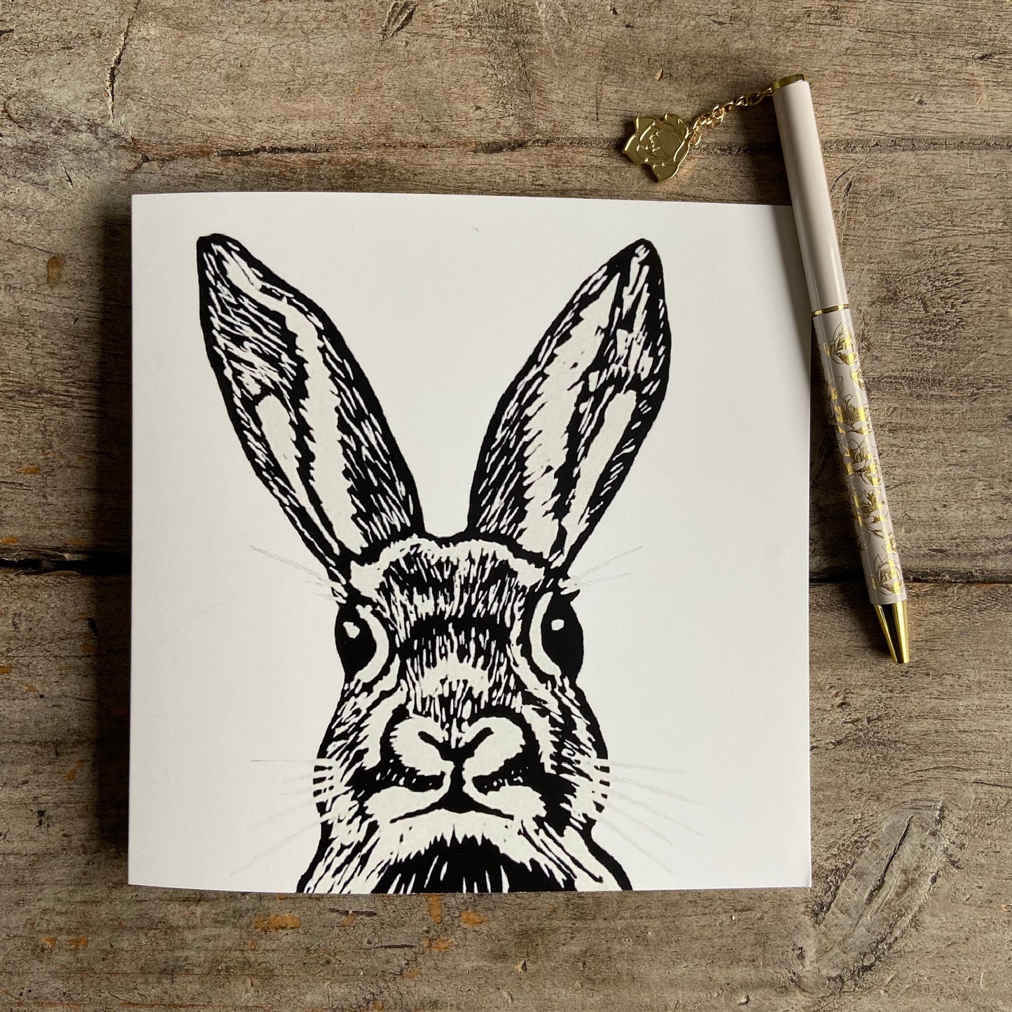 Rabbit Greetings Card