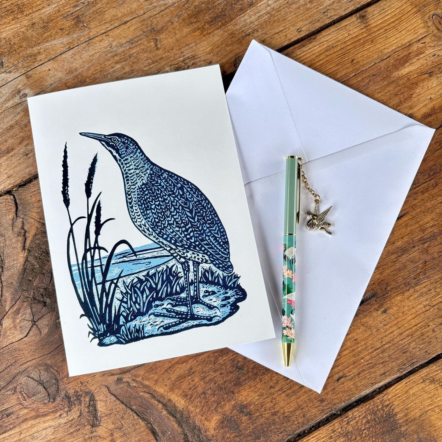 Bittern Greetings Card | Art Card | Any Occasional Card | Estuary Bird