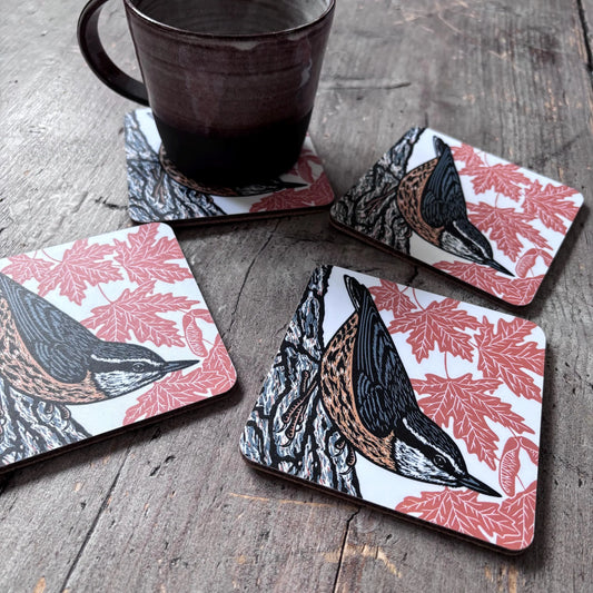 Nuthatch Coasters